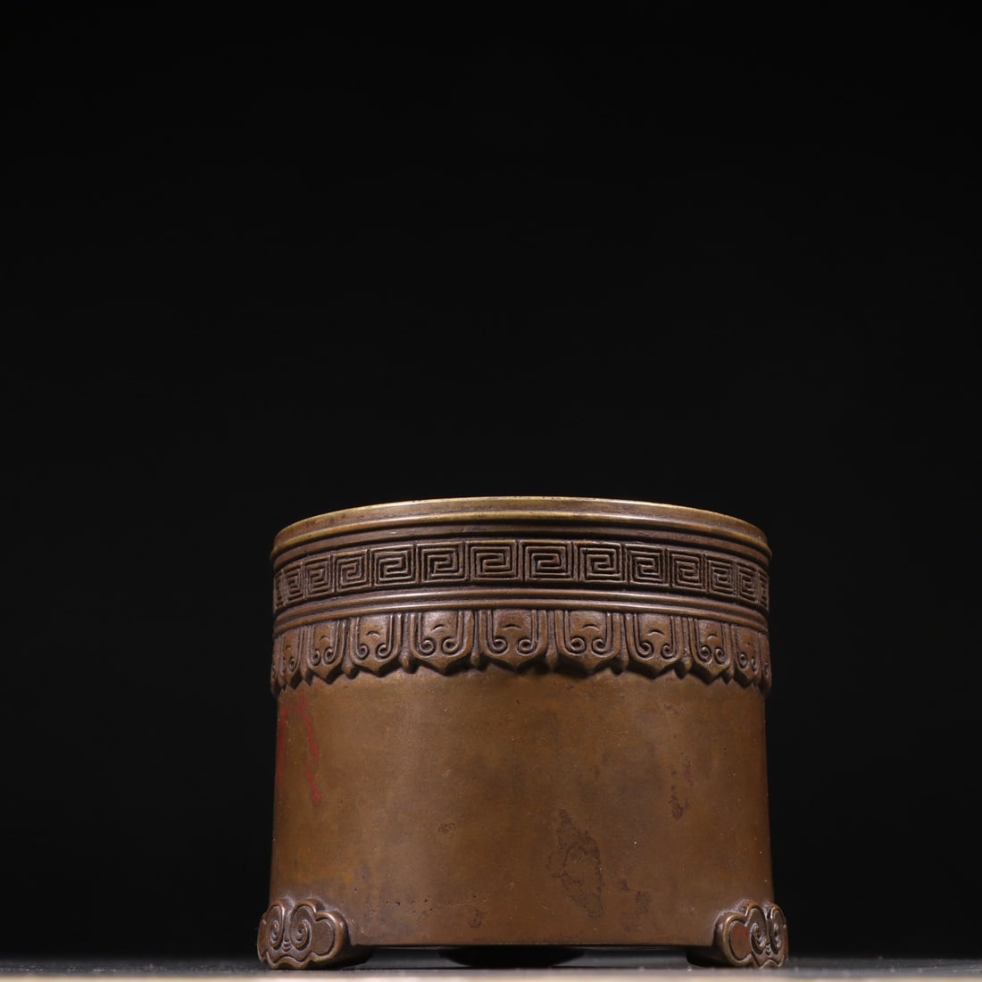 An Exquisite Bronze Tripod Censer (1 of 9)