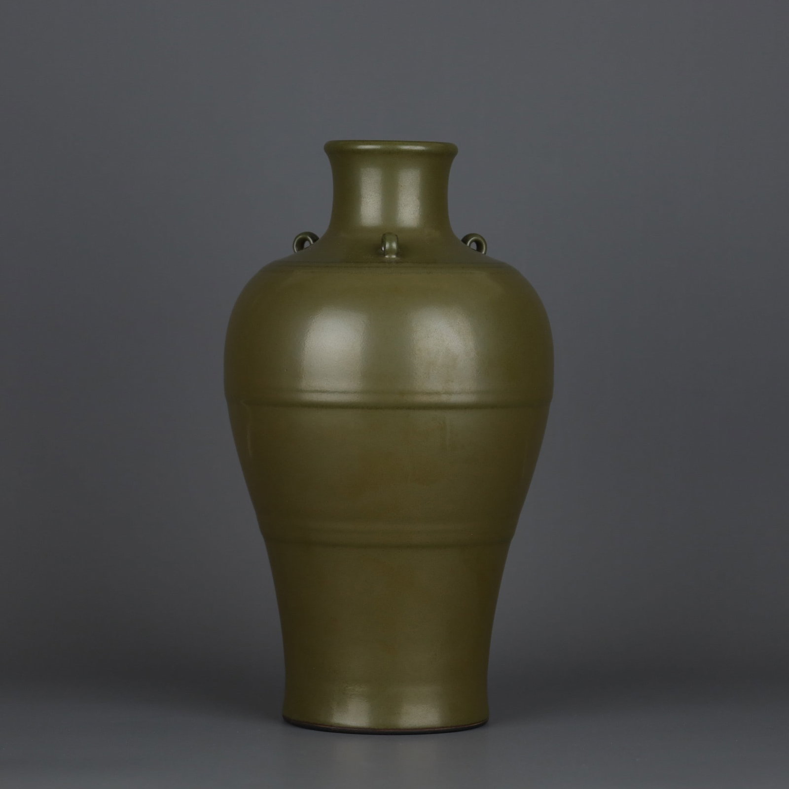 An Exquisite Teadust Glazed String Pattern Vase - 2
