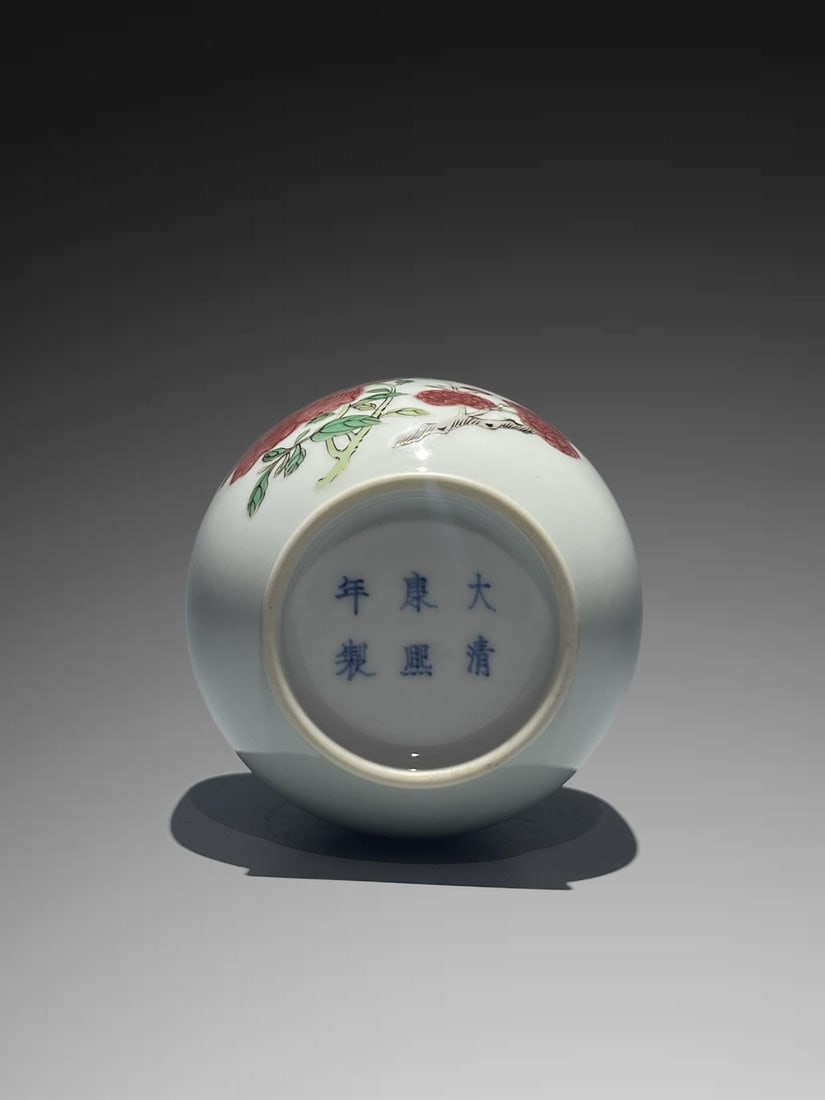 An Exquisite Underglaze-Red Flower Pattern Vase - 8