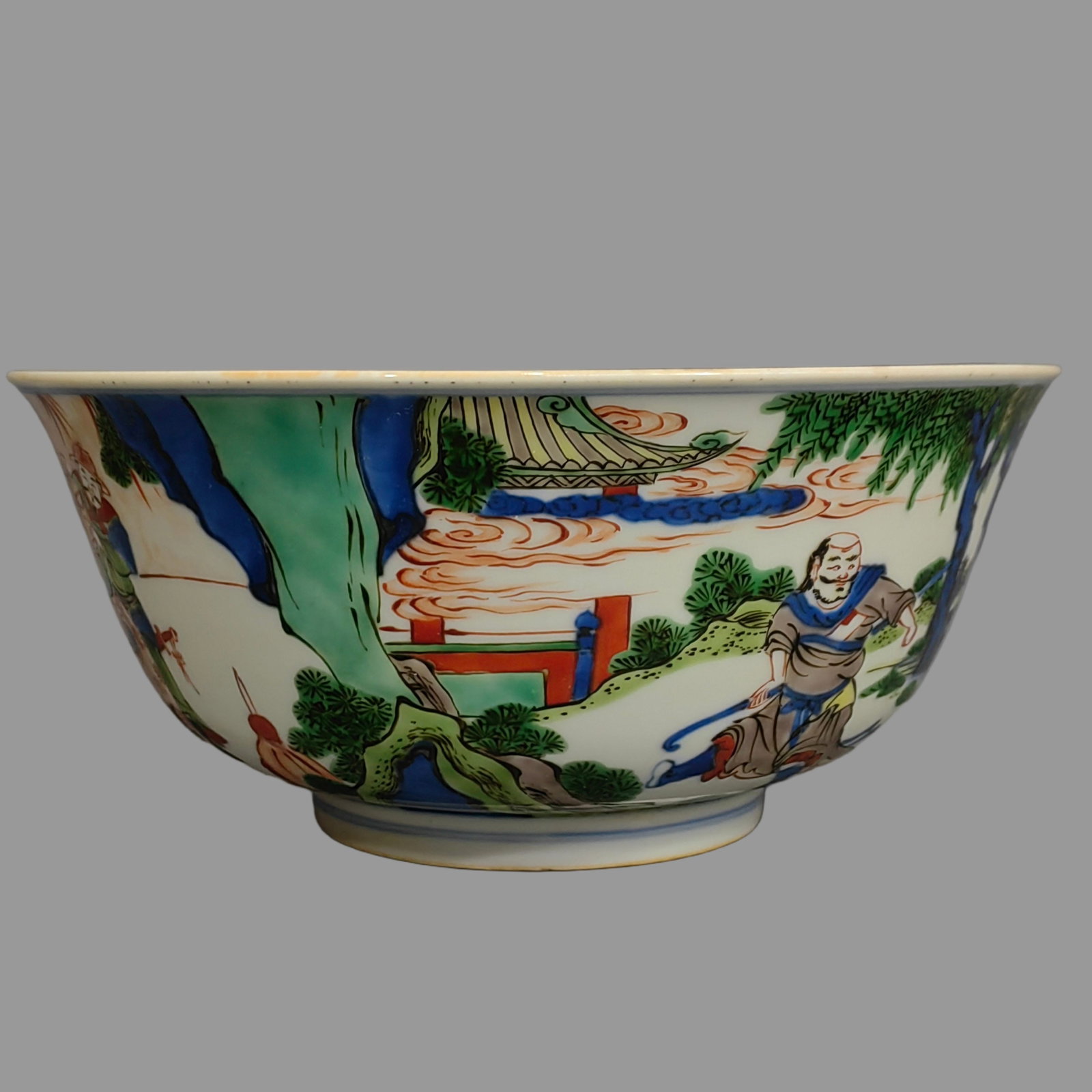 An Exquisite Doucai Figures Pattern Bowl - 2