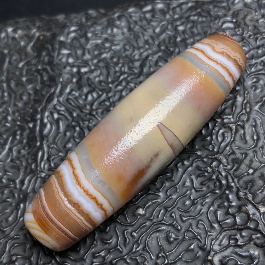 An Exquisite Agate Dzi bead - 4