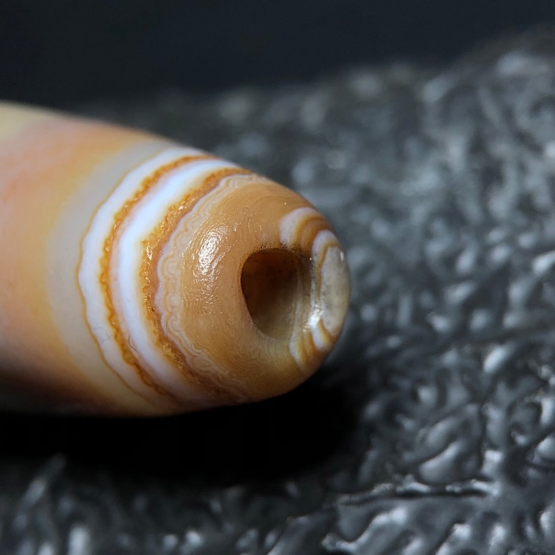 An Exquisite Agate Dzi bead - 6
