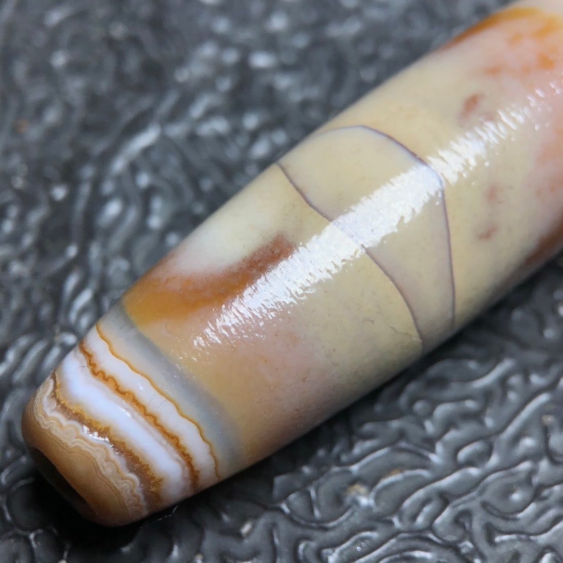 An Exquisite Agate Dzi bead - 8