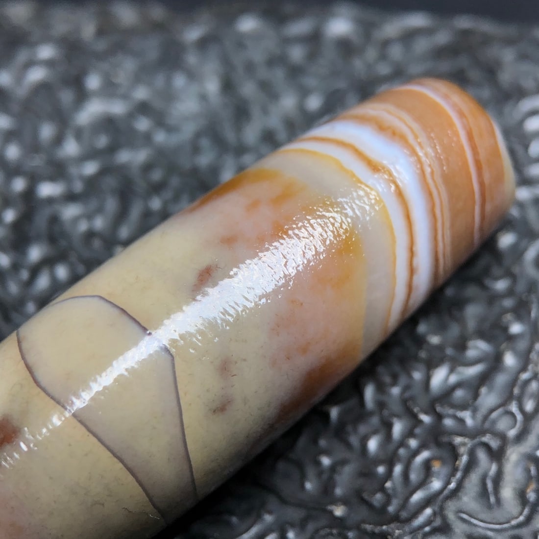 An Exquisite Agate Dzi bead - 9