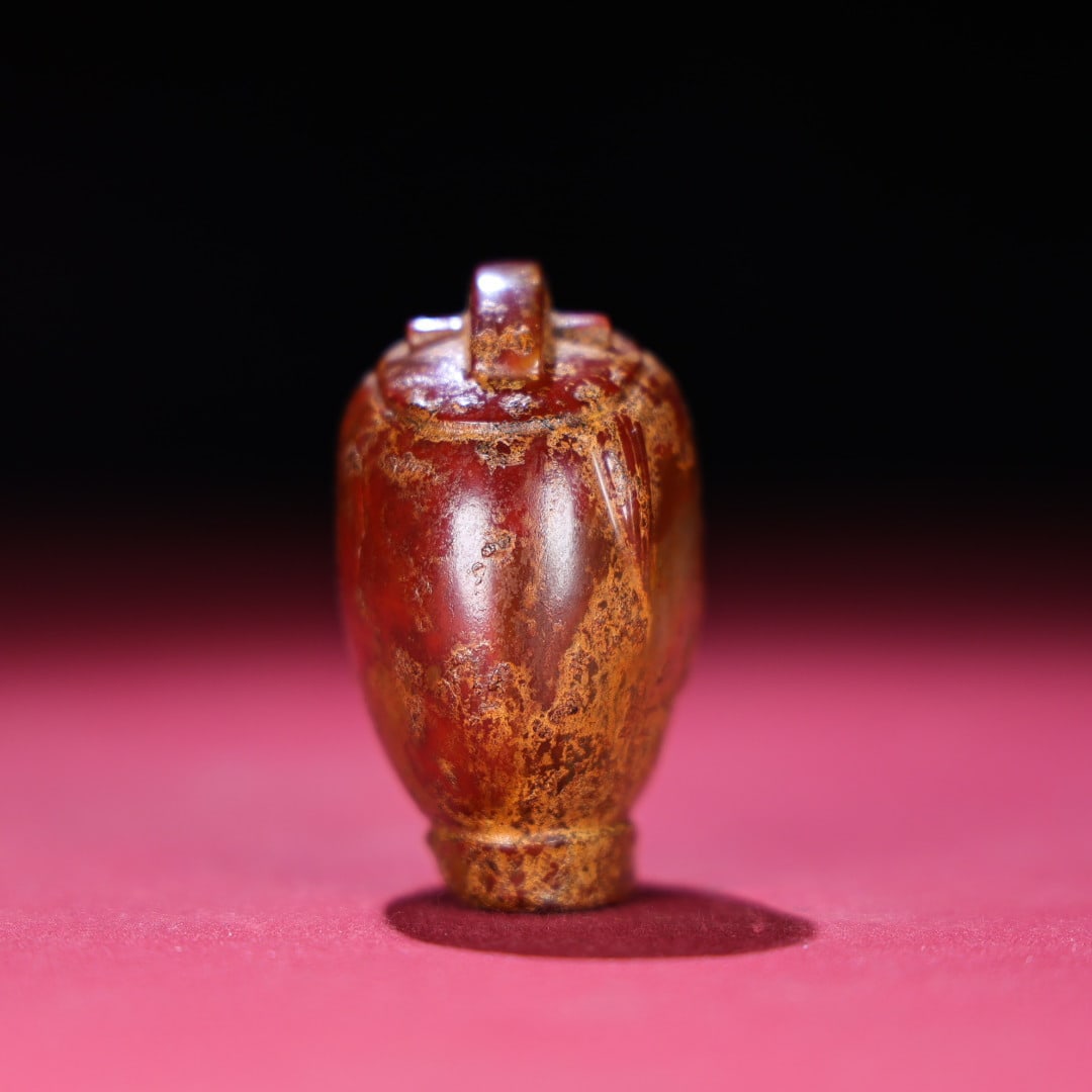 An Exquisite Agate Human Head Ornament - 6
