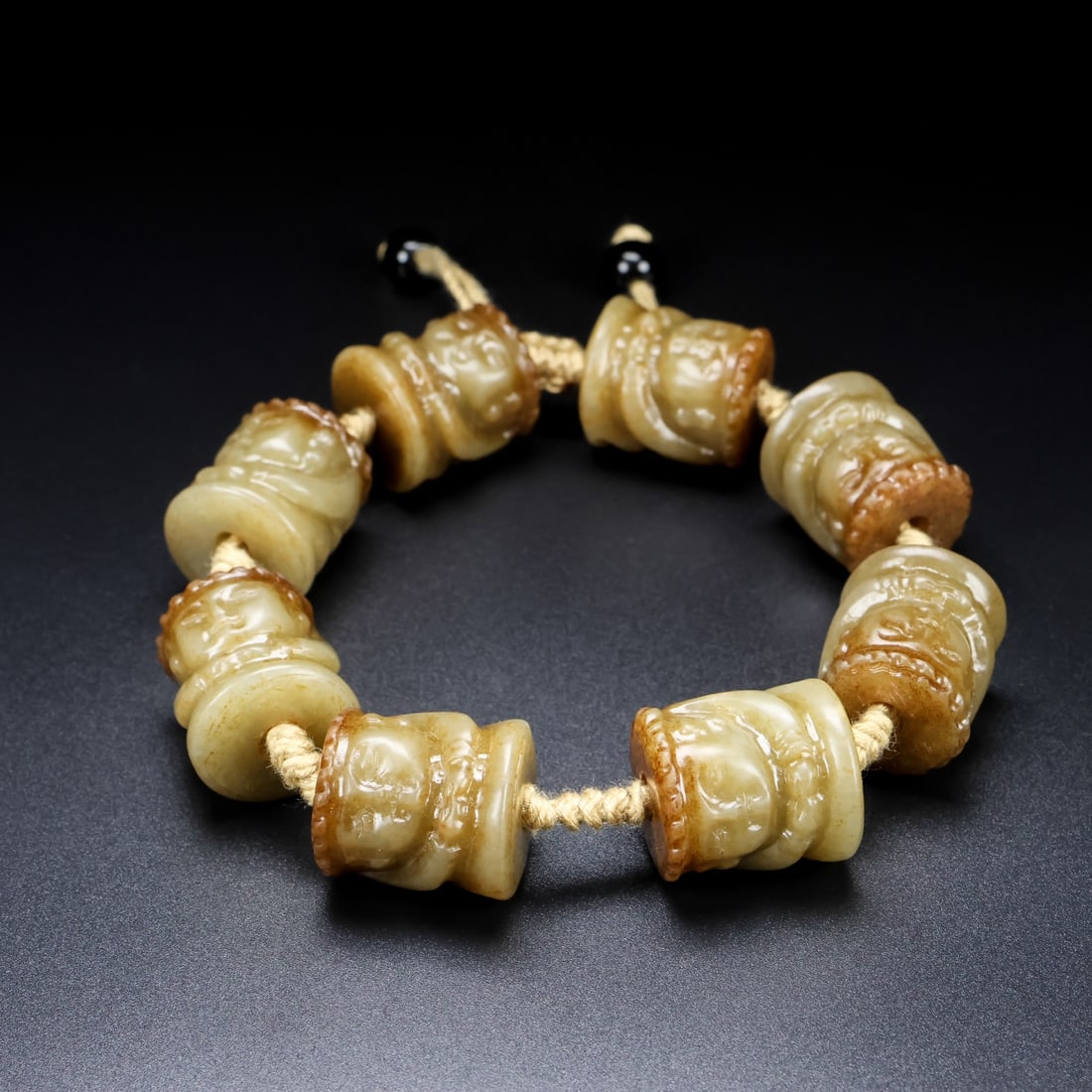 An Exquisite Hotan Jade Bracelets (1 of 9)