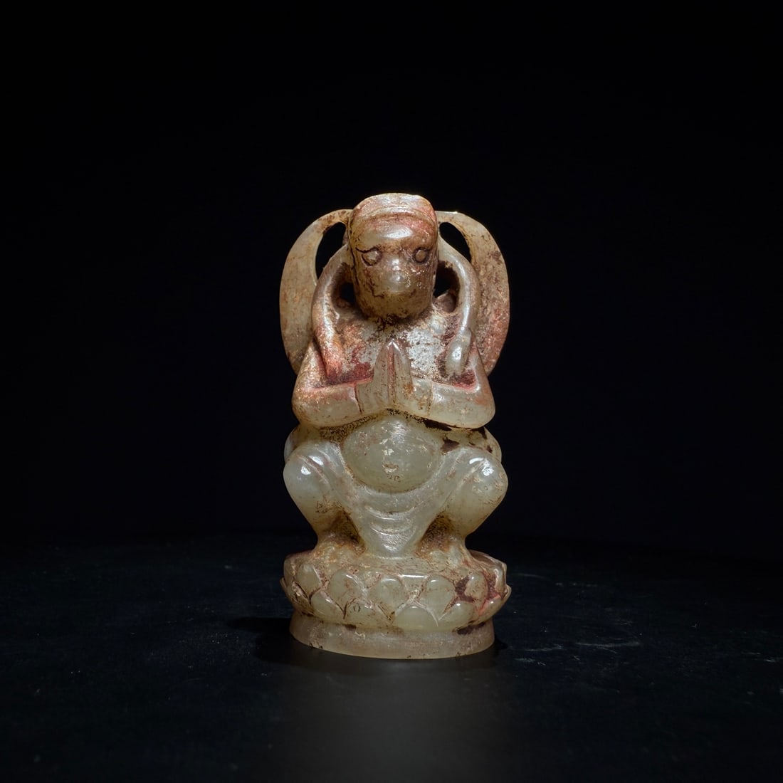 An Exquisite Hotan Jade Buddha statue Ornament (1 of 5)