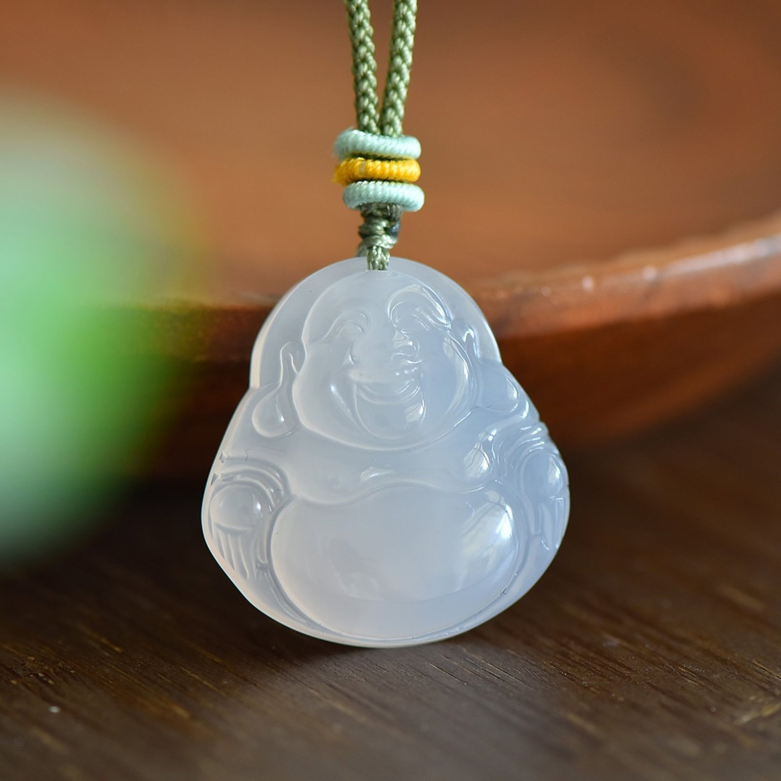 An Exquisite Statue of Maitreya Buddha Pendant: An Exquisite Statue of Maitreya Buddha Pendant,Size:22mmx24mm 【寓意】笑口常开 财源滚滚