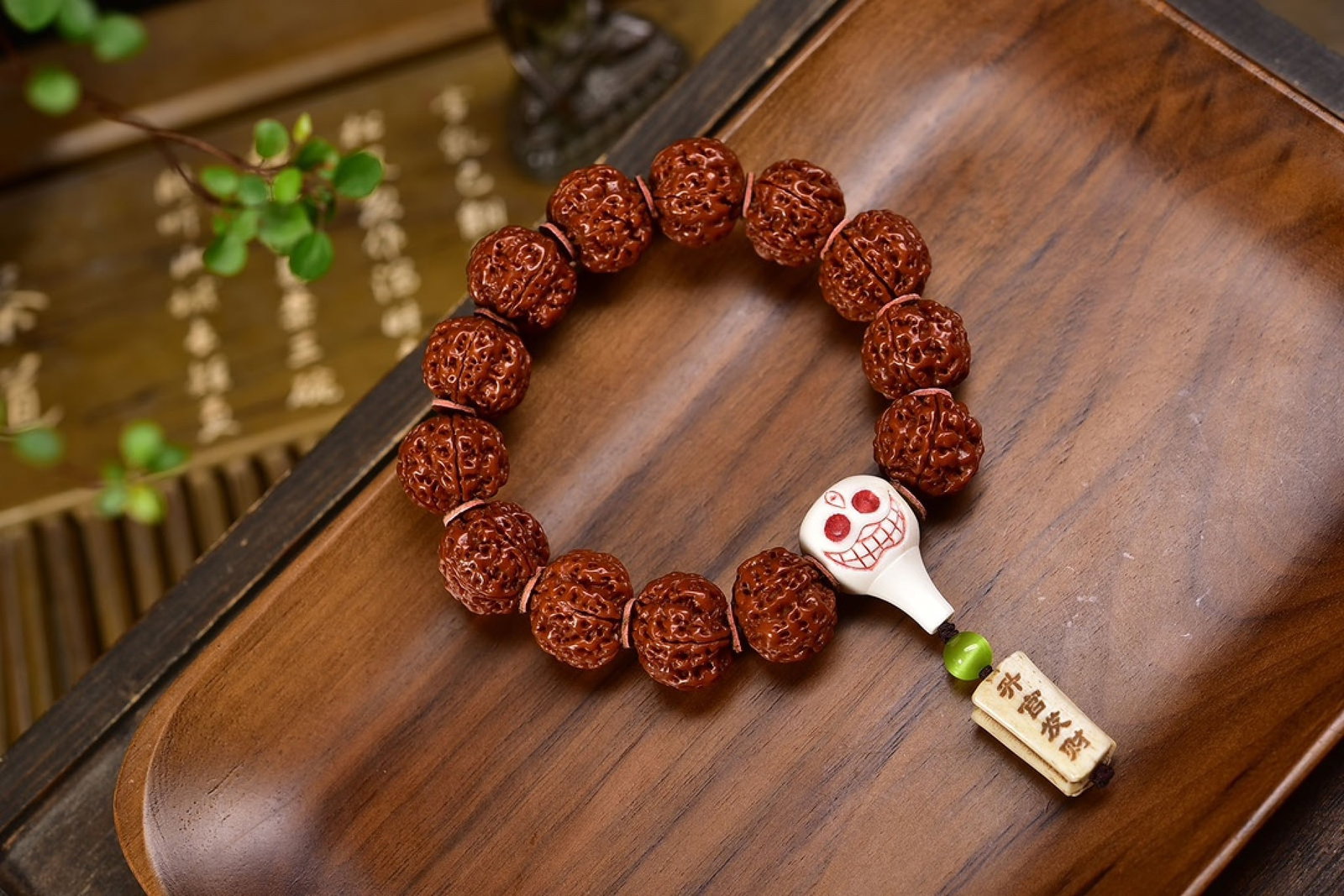 An Exquisite Bodhi Seeds Bracelets: An Exquisite Bodhi Seeds Bracelets,Size:18mm,Weight:48g 菩提手串