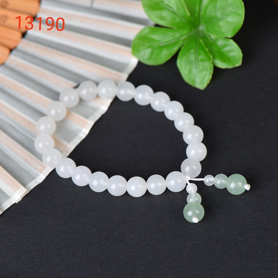 An Exquisite White Jade Bracelets - 2