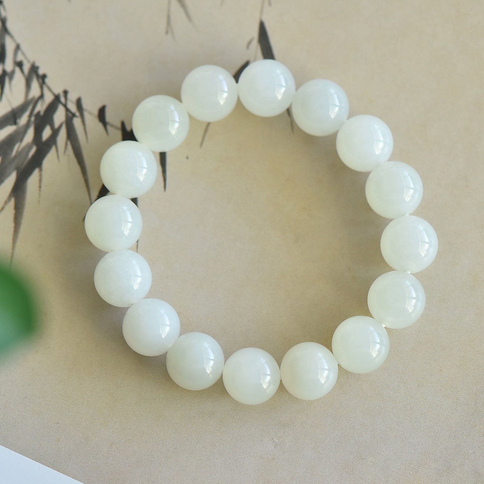 An Exquisite White Jade Bracelets - 5