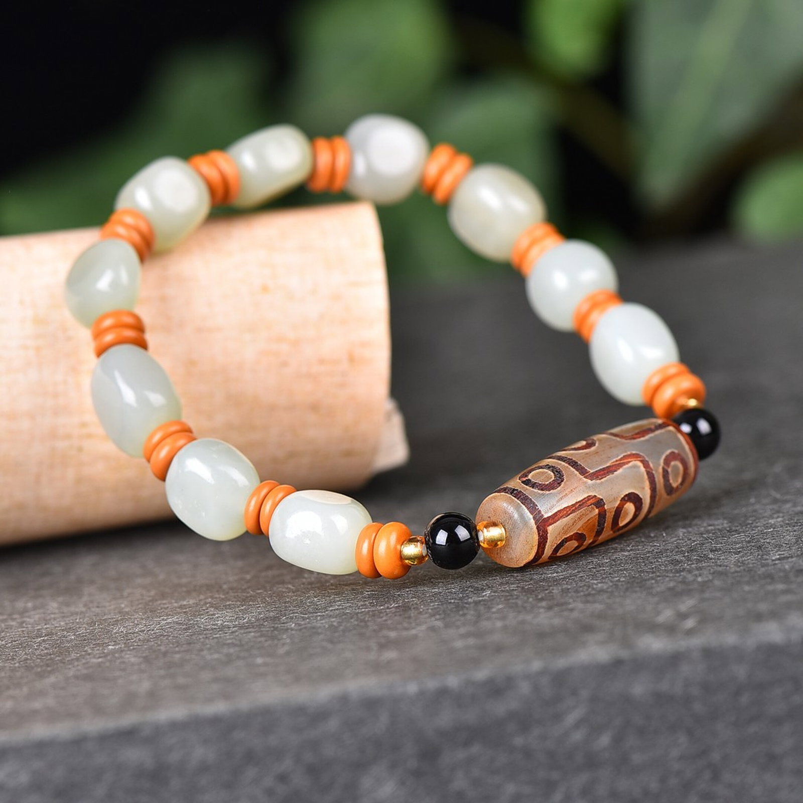 An Exquisite White Jade Bracelets - 5