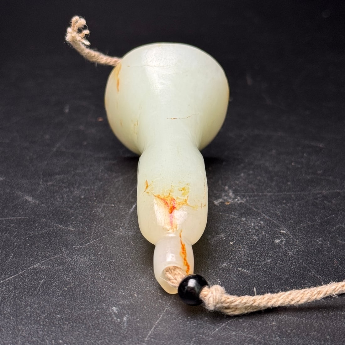 An Exquisite White Jade Figure Ornament - 7