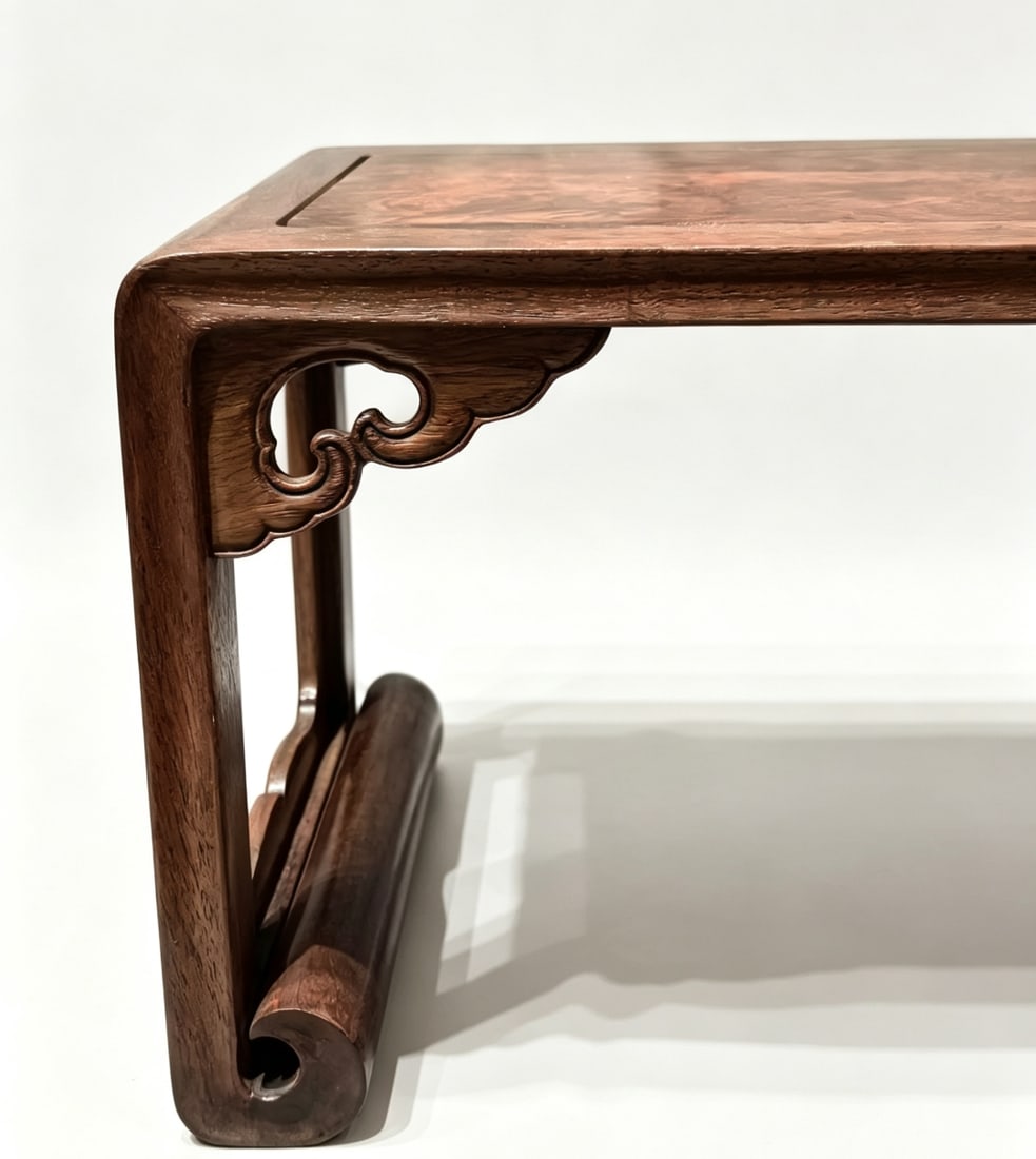 An Exquisite Redwood Table - 5