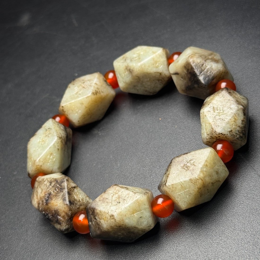 An Exquisite White Jade Bracelets - 3