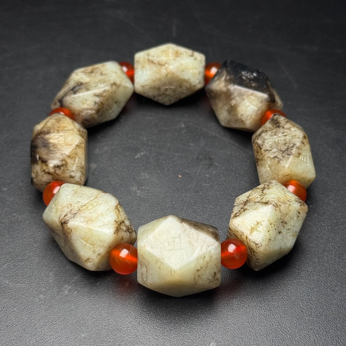 An Exquisite White Jade Bracelets - 5