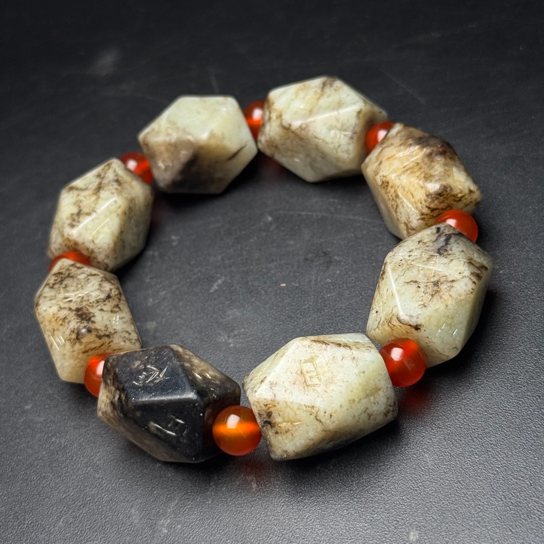 An Exquisite White Jade Bracelets - 6