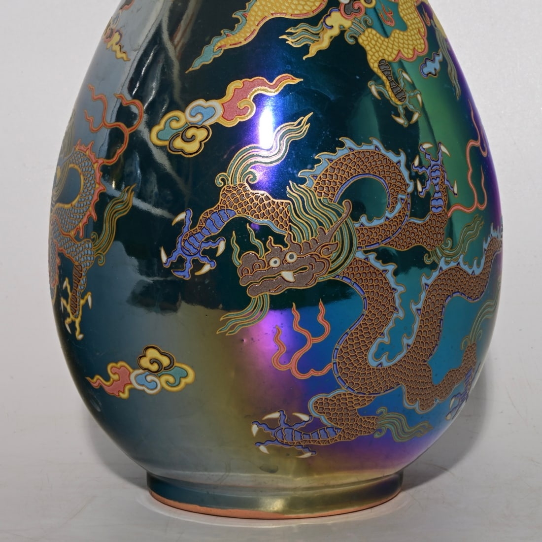 An Exquisite Ding yao Dragon Pattern Vase, - 7