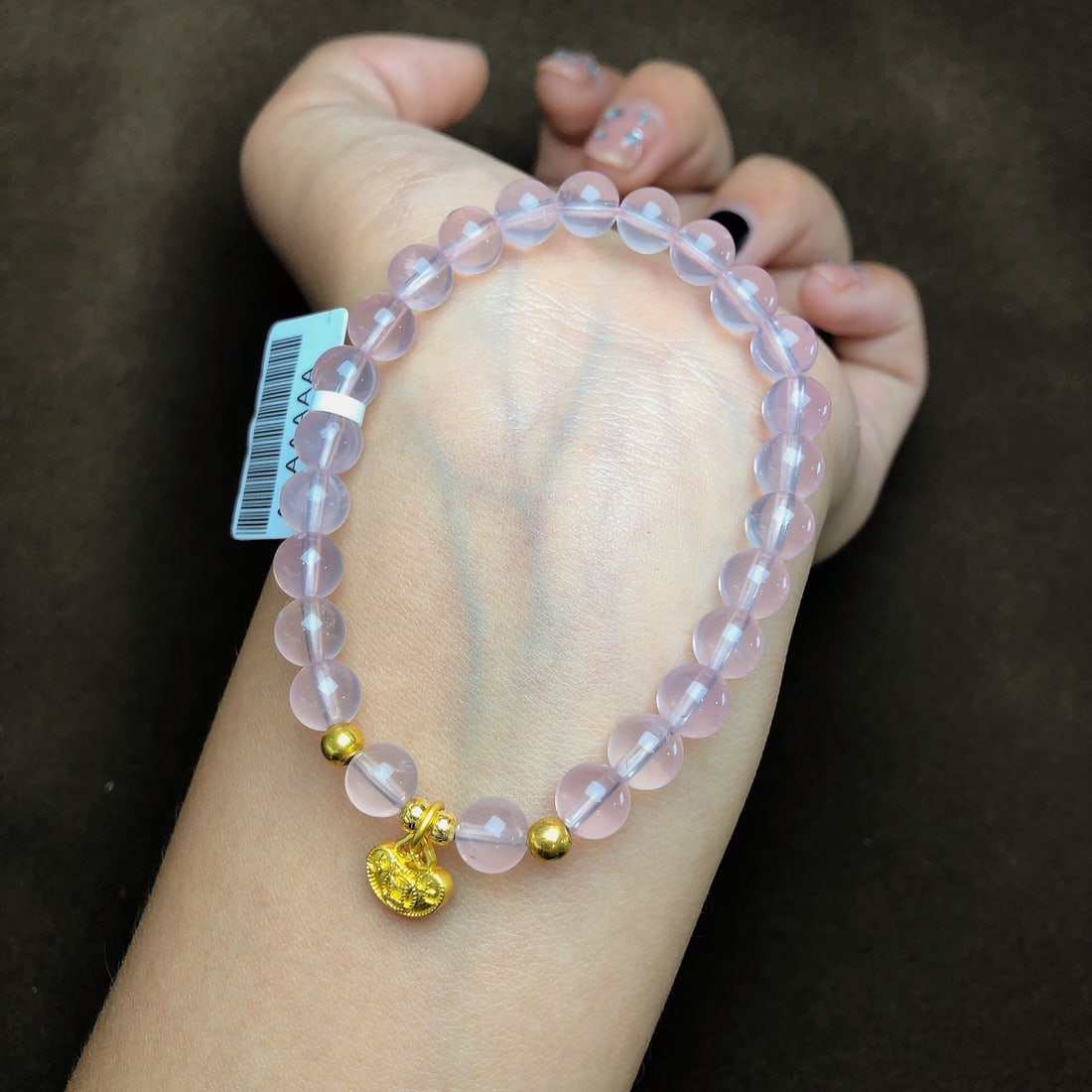 An Exquisite Crystal Bracelets: An Exquisite Crystal Bracelets,Size:6.8mm,Weight:11.7g 水晶手串