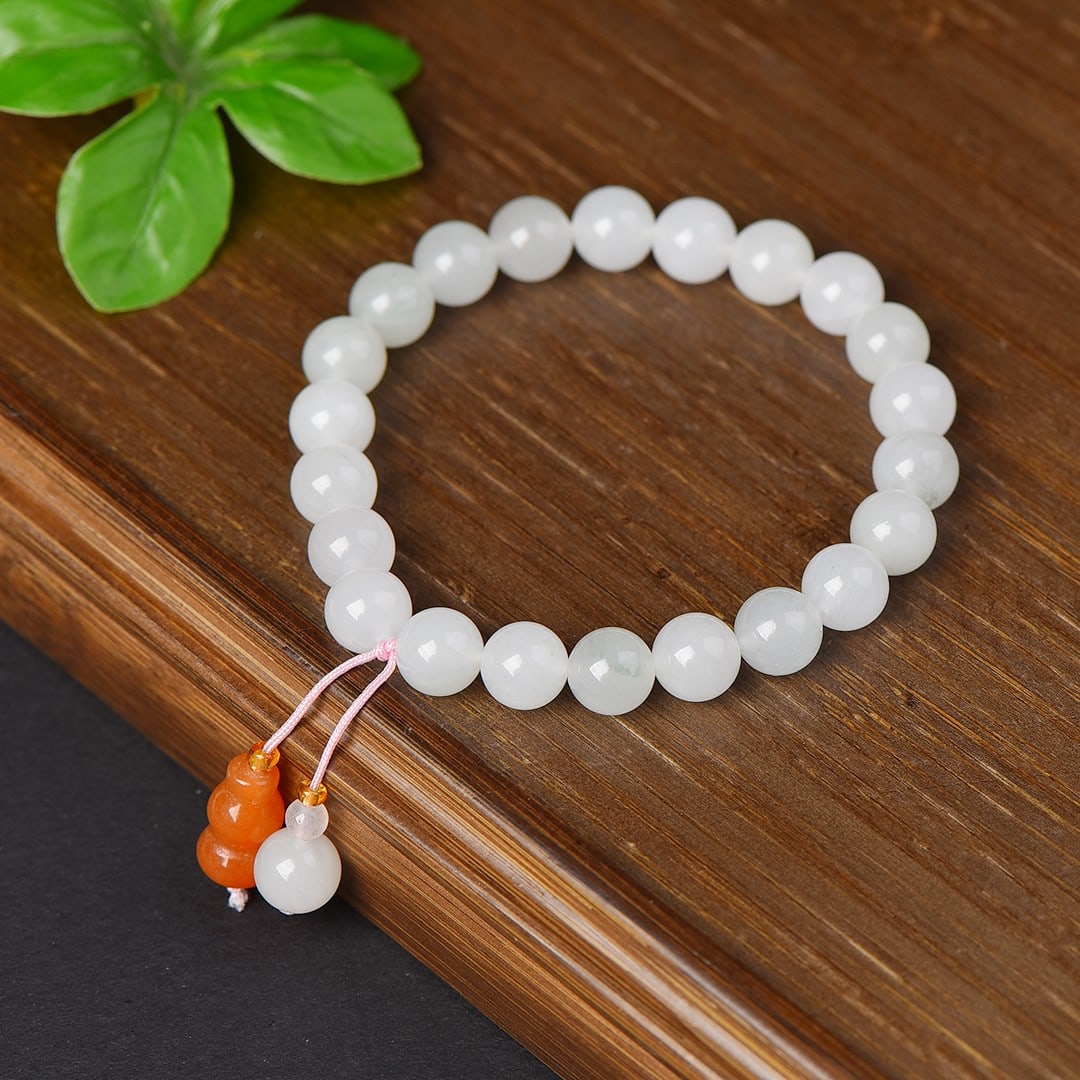 An Exquisite White Jade Bracelets - 2
