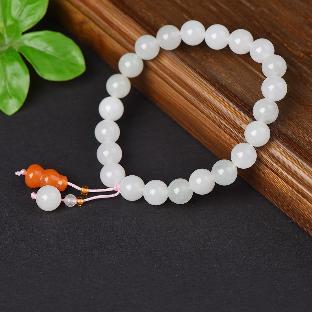An Exquisite White Jade Bracelets - 4
