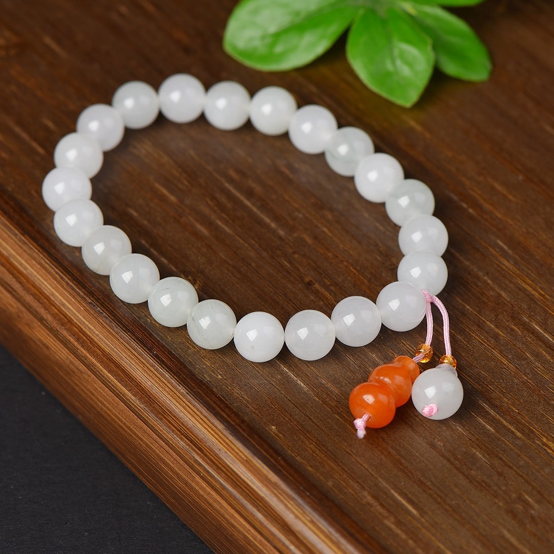An Exquisite White Jade Bracelets - 5