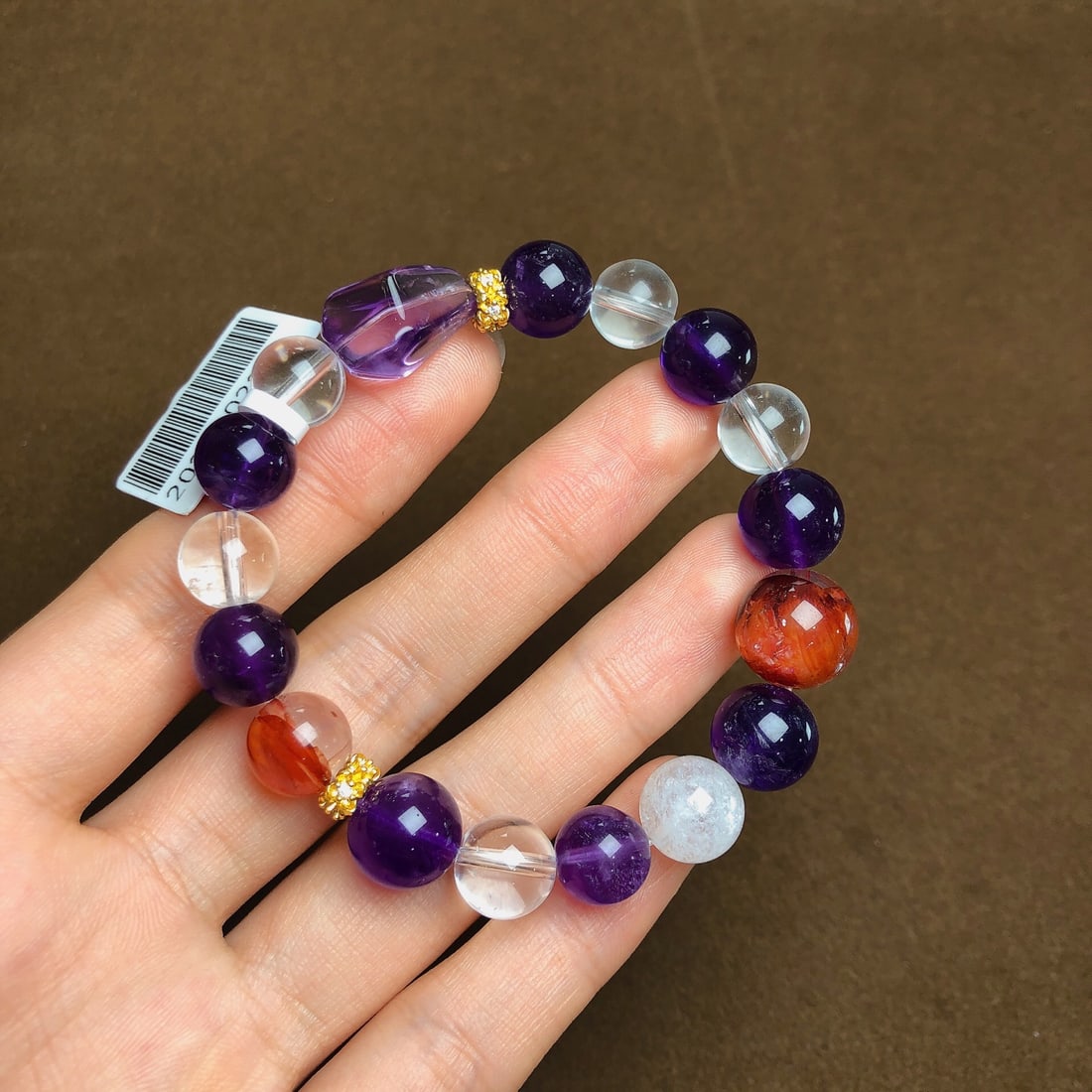An Exquisite Crystal Bracelets: An Exquisite Crystal Bracelets,Size:9mm,12.7mm,Weight:30.6g 水晶手串