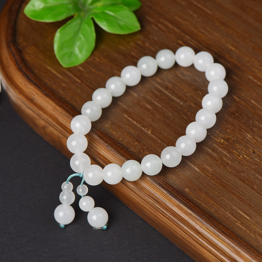 An Exquisite White Jade Bracelets - 2