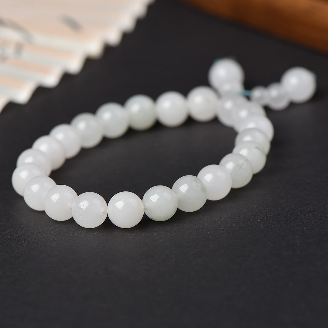An Exquisite White Jade Bracelets - 5