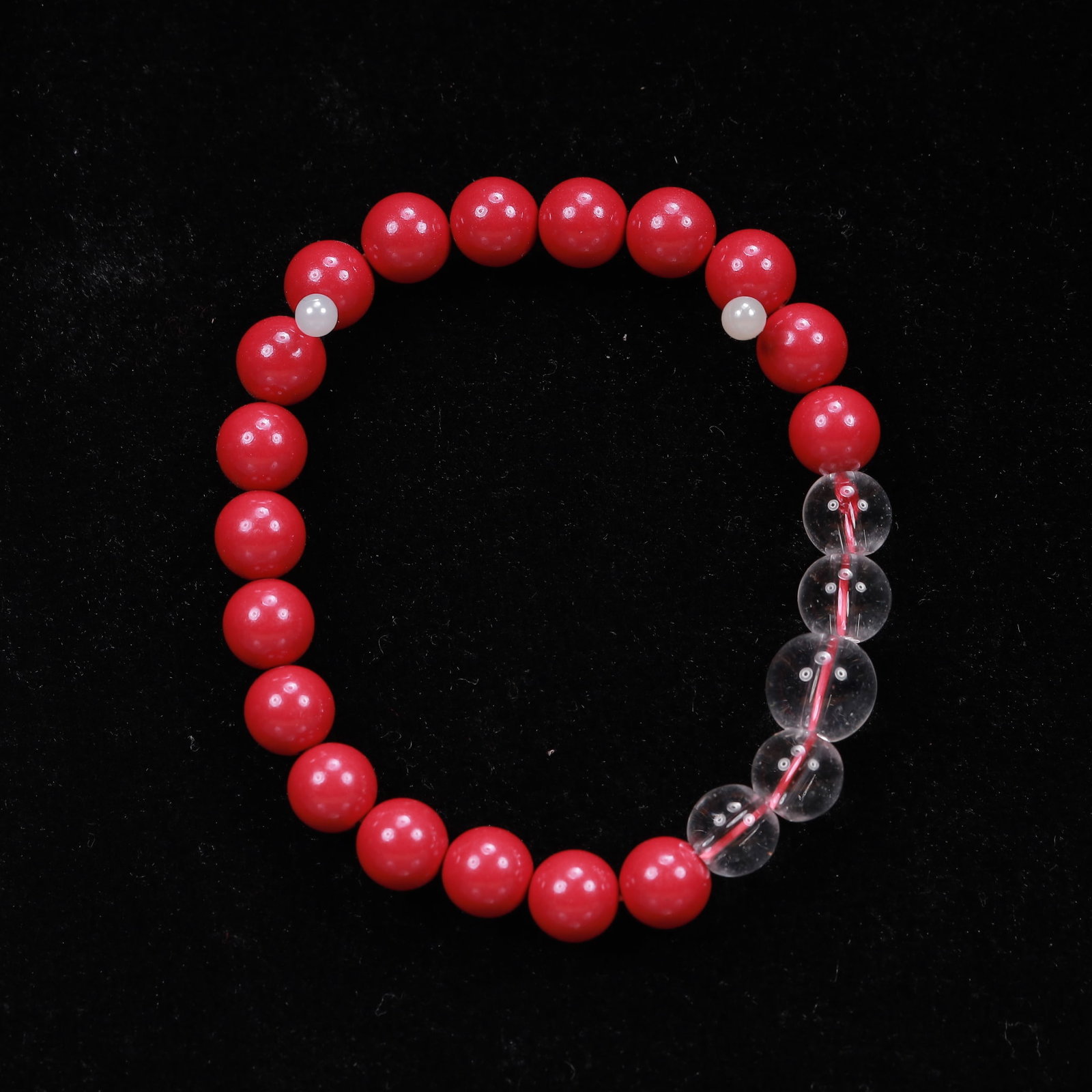 An Exquisite Cinnabar Bracelets - 2