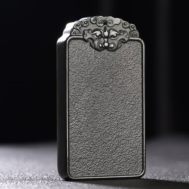 An Exquisite Cyan jade Pendant: An Exquisite Cyan jade Pendant