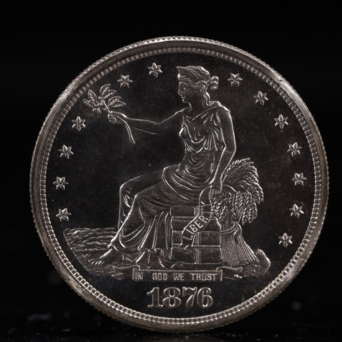 USA Trade Dollar 1876 Coin (1 of 2)