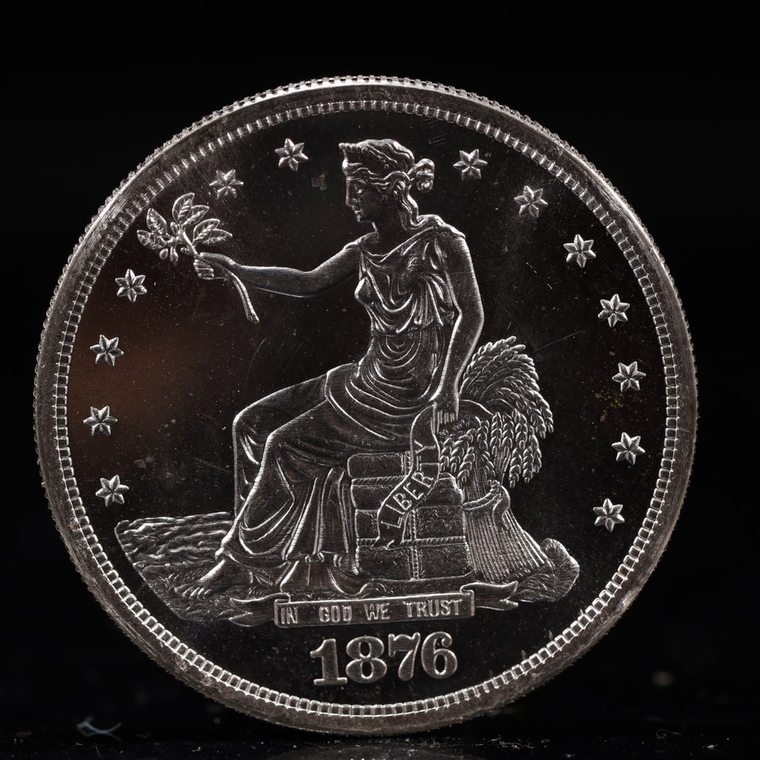 USA Trade Dollar 1876 Coin (1 of 2)