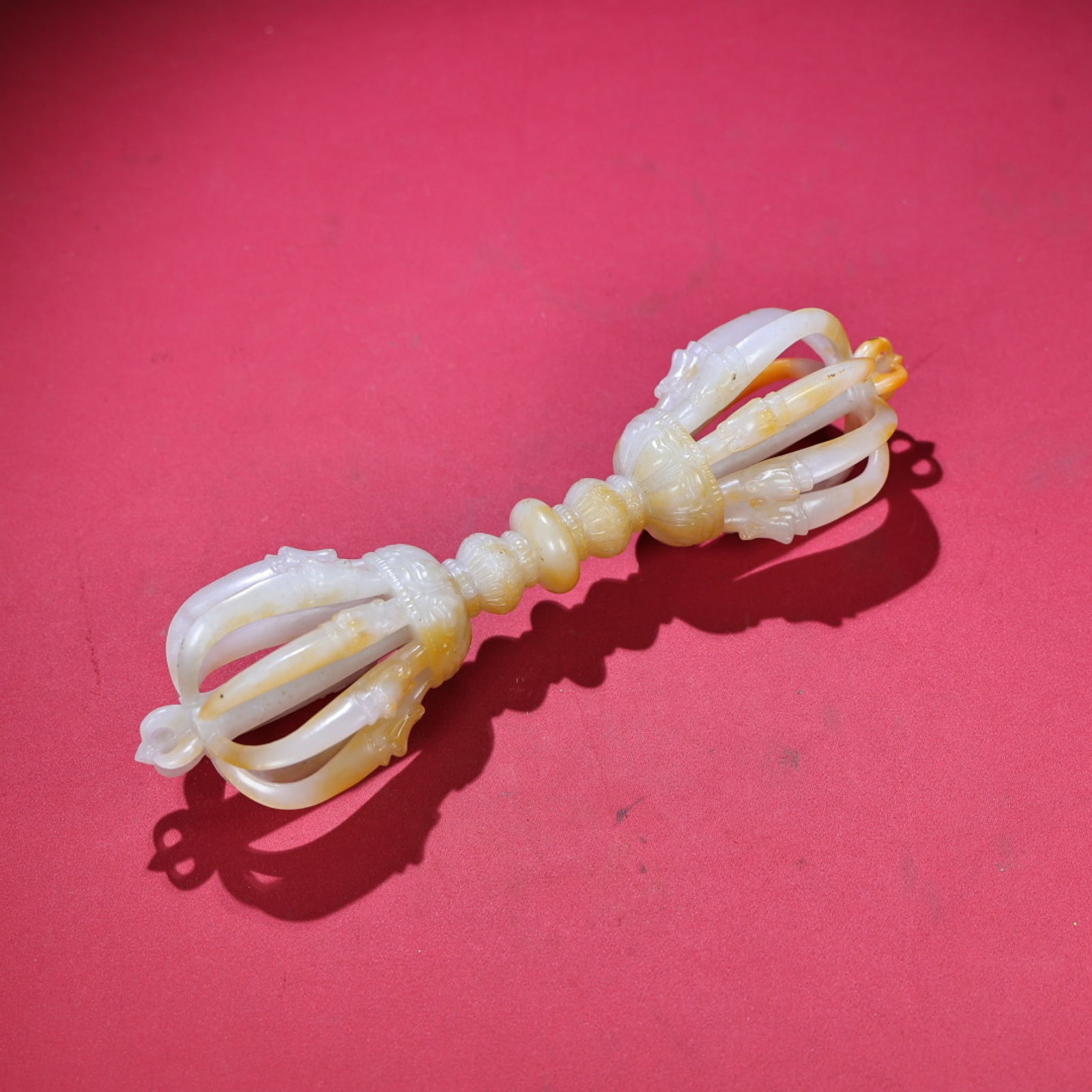 An Exquisite White Jade Ritual Implement - 3