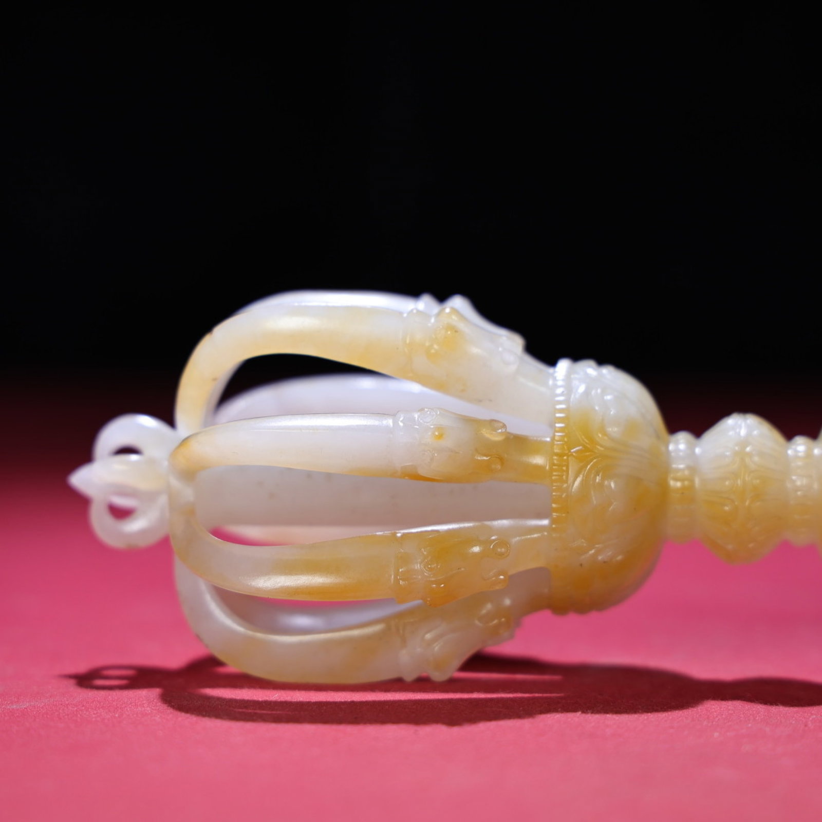 An Exquisite White Jade Ritual Implement - 4