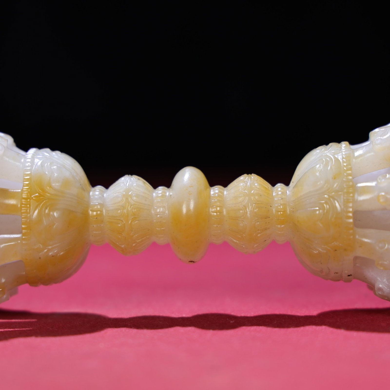 An Exquisite White Jade Ritual Implement - 5