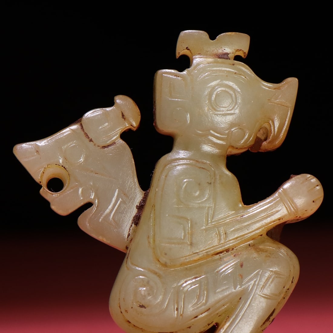 An Exquisite Hotan Jade Figures - 2