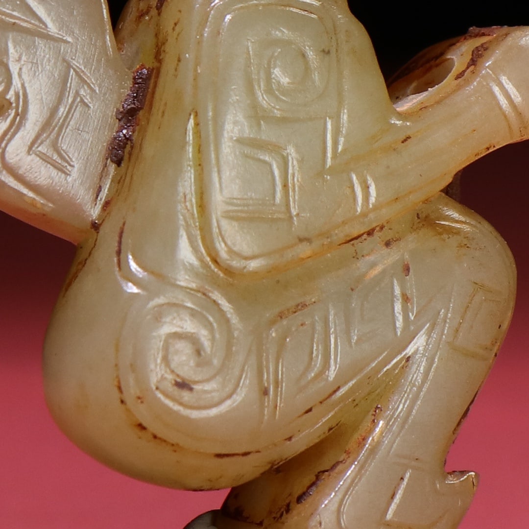 An Exquisite Hotan Jade Figures - 4