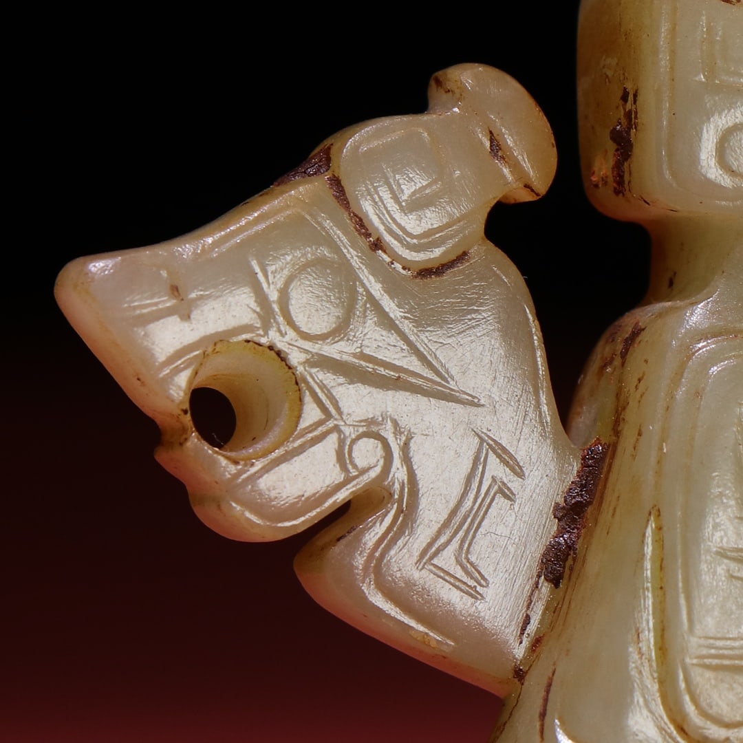An Exquisite Hotan Jade Figures - 5