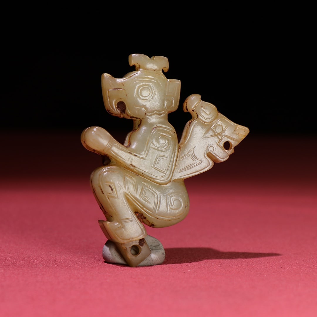 An Exquisite Hotan Jade Figures - 6