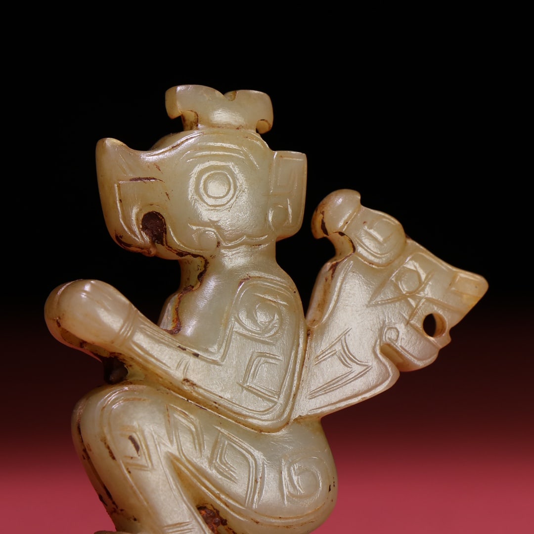 An Exquisite Hotan Jade Figures - 7