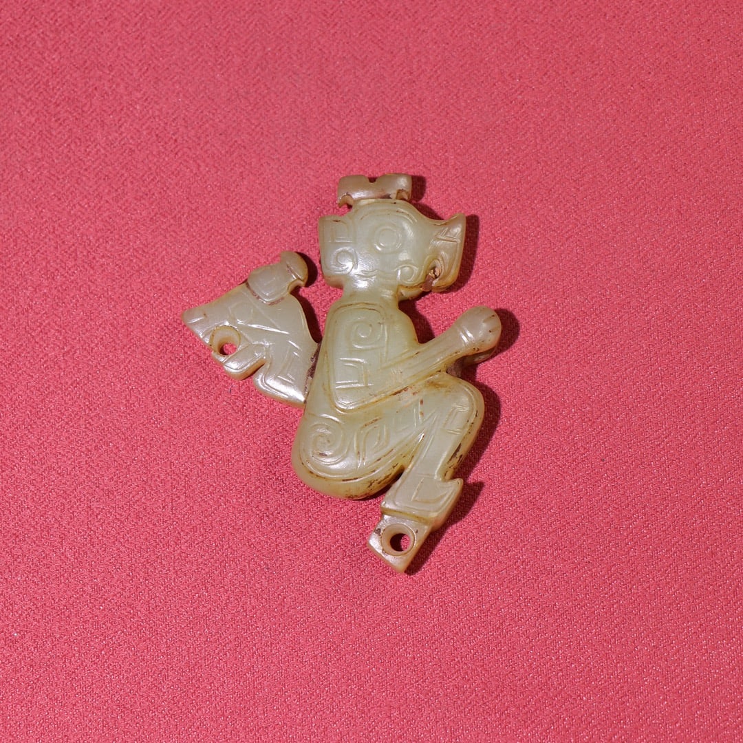 An Exquisite Hotan Jade Figures - 9