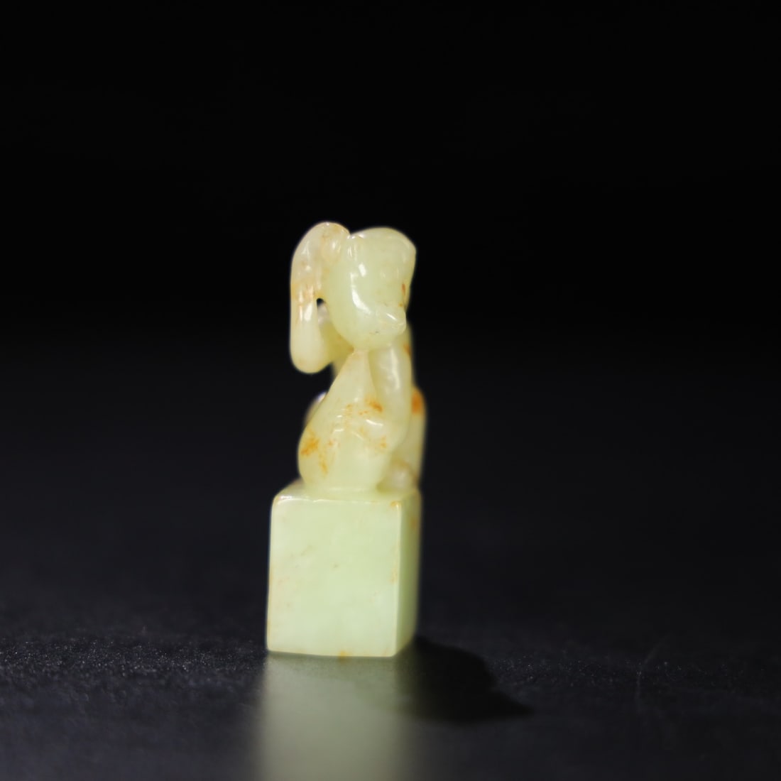 An Exquisite Hotan Jade Monkey - 3