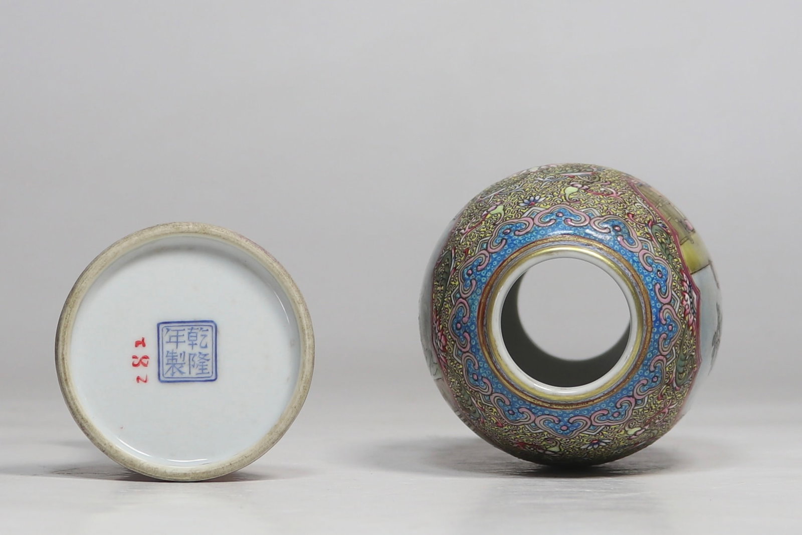 An Exquisite Enamel Figures Pattern Lantern - 7