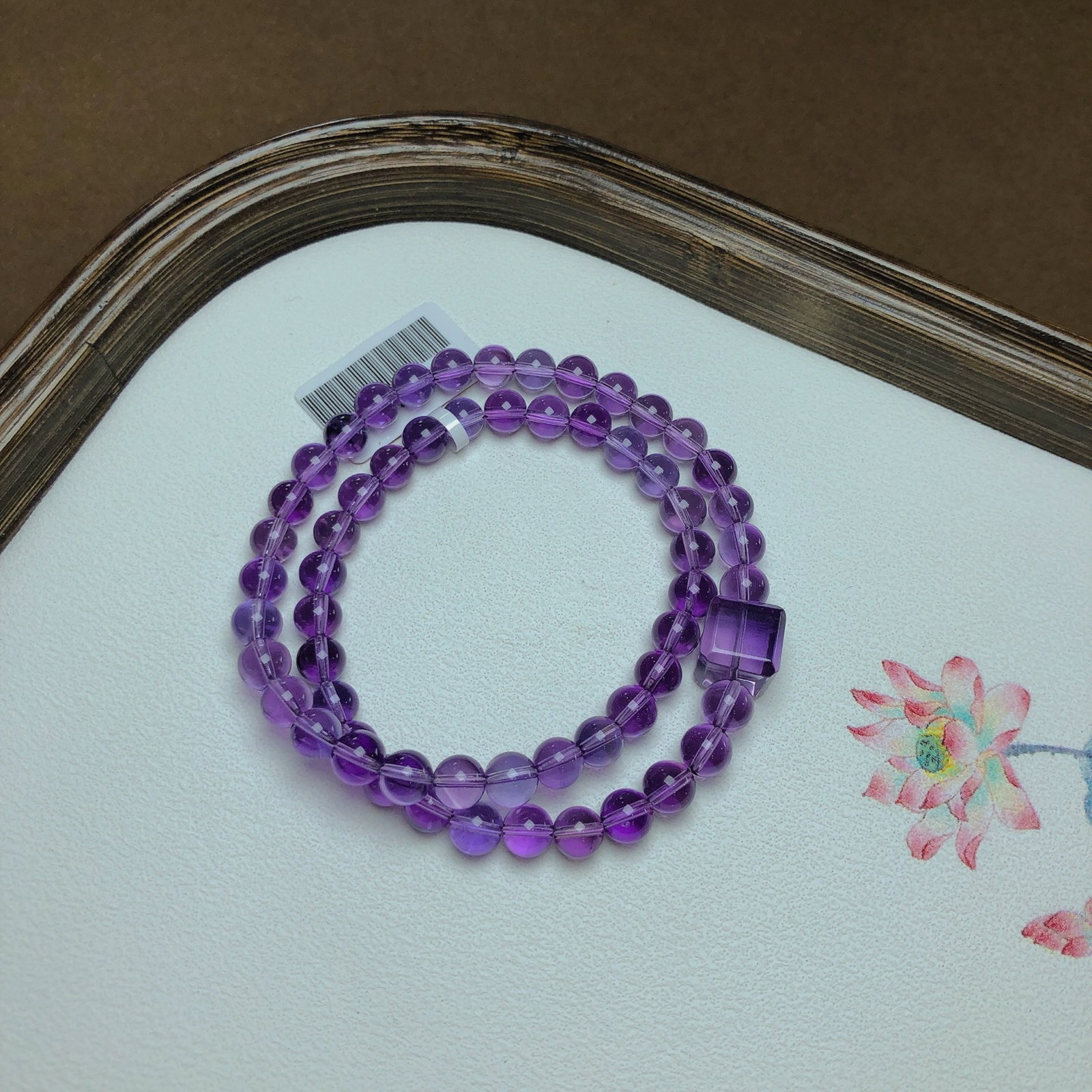 An Exquisite Crystal Bracelet: An Exquisite Crystal Bracelet,Size:0.2in,0.4in,Weight:21.5g 水晶手串