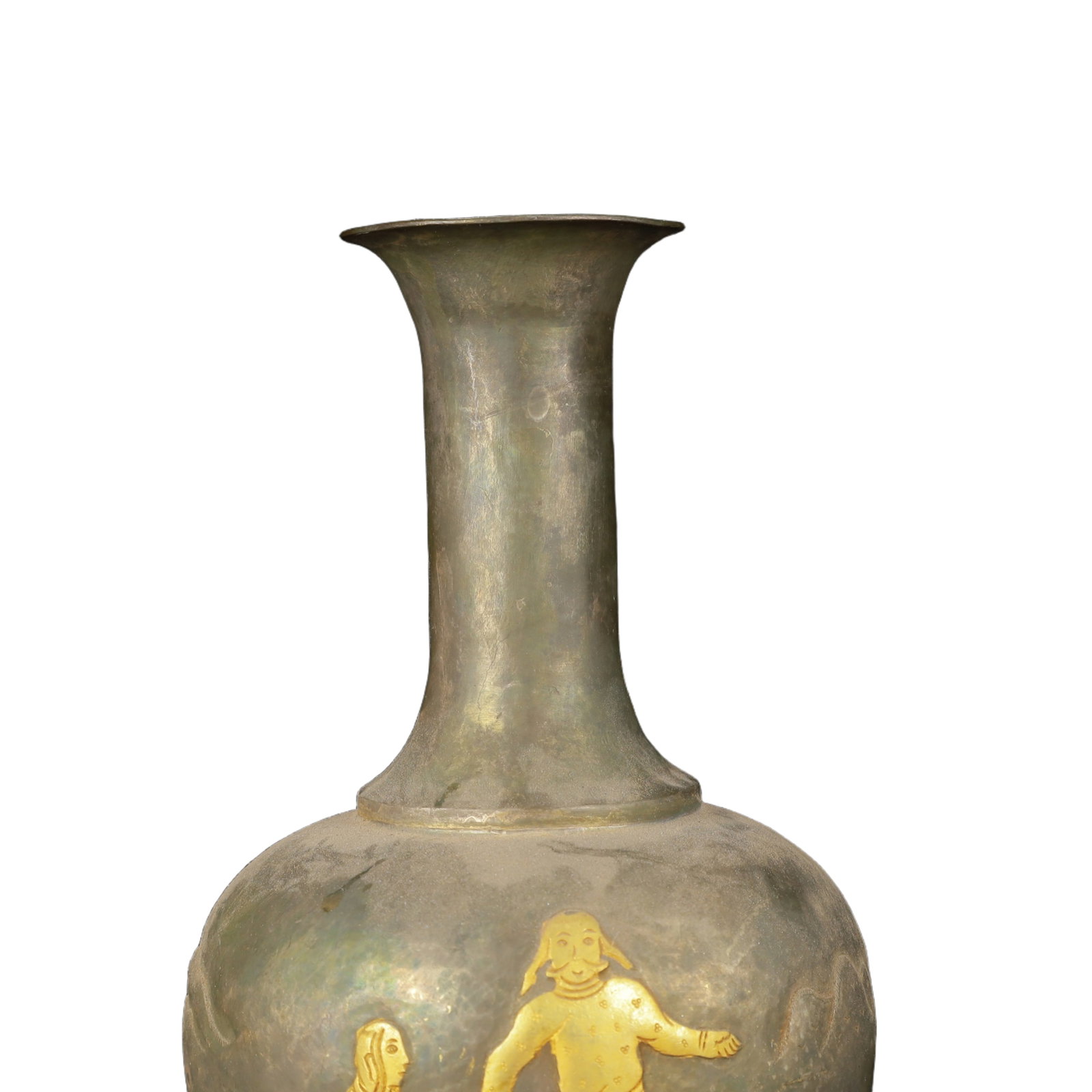 An Exquisite Gilt Silver Figure Pattern Vase - 8