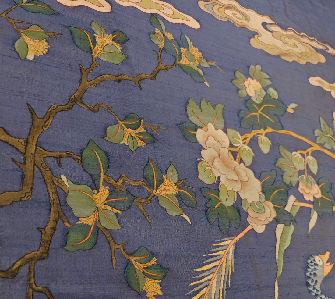 Flower and bird pattern tapestry - 5