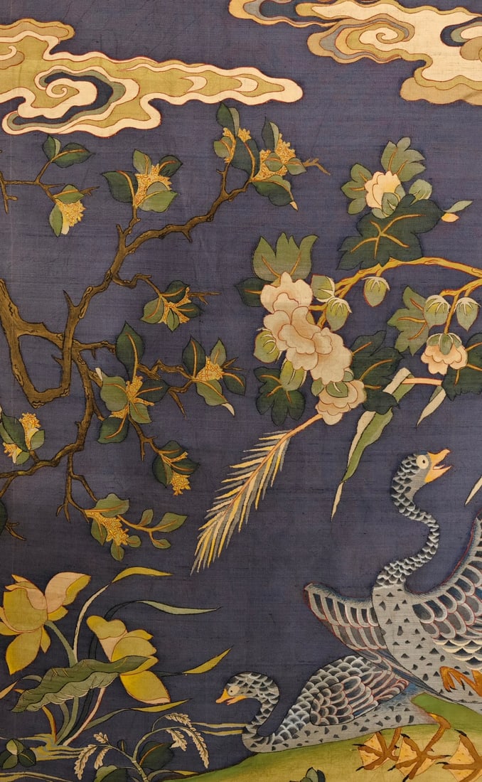 Flower and bird pattern tapestry - 9