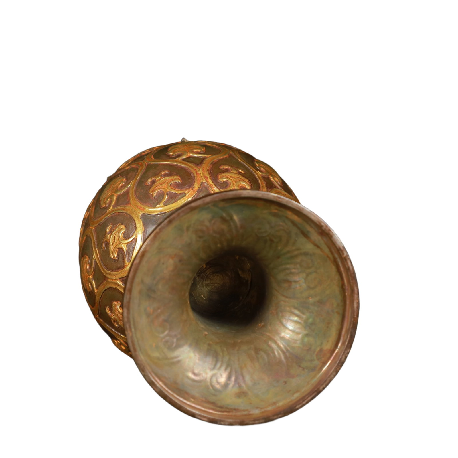 An Exquisite Gilt Silver Flower Pattern Ewer - 13