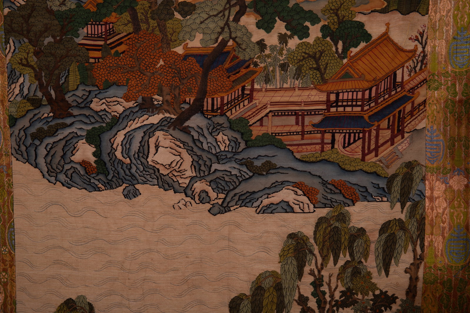 An Exquisite Kesi Embroidery Landscape Pattern - 6